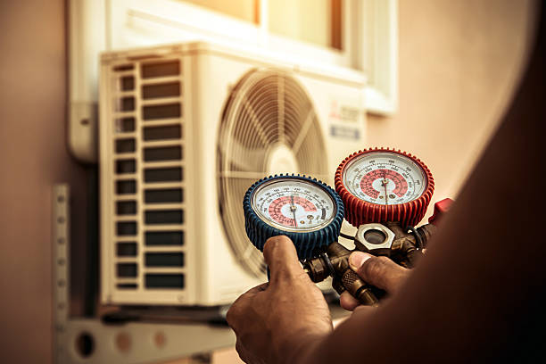 Professional Ductwork Repair technician working in Fletcher, OH
